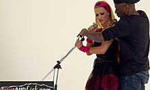 Lesbians engage in a wrestling match before transitioning to oral play.