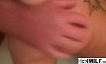 Amateur milf melinda gets hard cock in ass for intense facial and cumshot