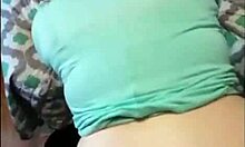 Young amateur college couple explores intimacy