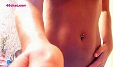 Hot Teen 18+ Slut Masturbates Her Pussy Alone