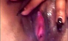 Fit Ebony Black Teen Gushes During Hardcore Fucking Session