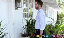 Watch this black babe in doggystyle action