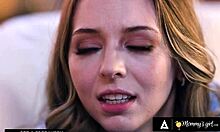 lily larimar fucks caring milf kenzie taylor during movie night, licking pussy and tits in reality