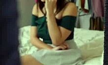 Stepsister Violet Starr records a video with her stepbrother from his perspective.