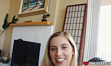 Wow, stepsiblings banging hard on couch till climax! 😍