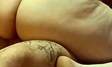 Amateur Teen Licks Big Tits During Blowjob