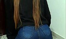 boss lied about a raise to get my latina pussy, now he's anal creampieing me