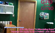 naked behind the scenes with alexis grace at a wild hospital exam. camera dies during this failed stimulating patient-doctor moment!