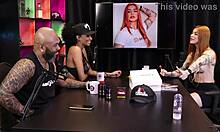 A Vontade Que Ela Tem de Ser SuicideGirl e Miss Tattoo Week - Ruiva Braba Sheer Red