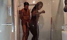 Intense Bathroom Sex With Brazilian Amateur