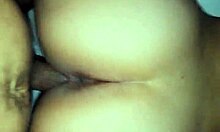 pretty girl gives handjob, blowjob, and doggystyle all in one