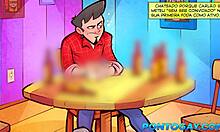 I sucked two cocks and got fucked in the ass on the highway of sex