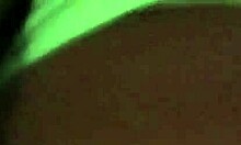 She's touching herself while her roommate plays in the studio!