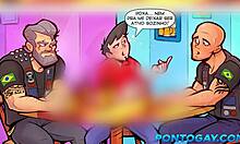 I sucked two cocks and got fucked in the ass on the highway of sex