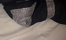 playing with her beautiful body