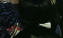 Real hooker car blowjob in public