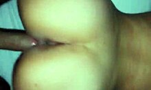 pretty girl gives handjob, blowjob, and doggystyle all in one