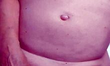 Naughty Girl Putting On A Show For The Boys