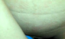 pretty girl gives handjob, blowjob, and doggystyle all in one