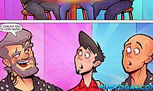 I sucked two cocks and got fucked in the ass on the highway of sex