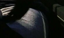 Real hooker car blowjob in public