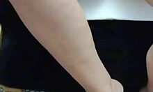 Naughty Girl Putting On A Show For The Boys