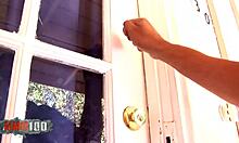 Chubby Brunette Fucked By A Big Black Cock