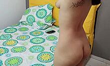 I showed my big ass to my boyfriend's brother to get fucked