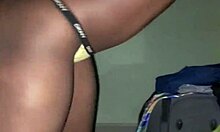 Girlfriend Gets Fucked Deep Doggystyle Standing!