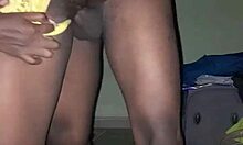 Girlfriend Gets Fucked Deep Doggystyle Standing!