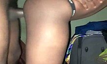 Girlfriend Gets Fucked Deep Doggystyle Standing!