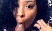 Gorgeous Lightskin German Teen Sucking Big Cock