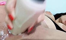 Wow, This Amateur Babe Masturbates So Good Until She Squirts Everywhere!