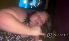 Kitten edging daddy to a massive climax with cumshot and lick