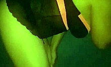 this horny mature woman sucks huge cock deep in homemade scene