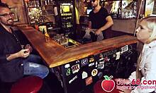 Pov Pickups: German Teen 18+ Lena Nitro Bent Over And Fucked Doggystyle In Public Bar