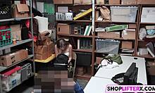 Cute Sweety Thief Gets Slammed In The Shop