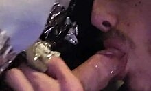 my buddy comes back to the gloryhole, feeding me his cum in my mouth, swallowing like a slut.