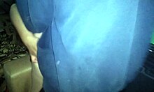 Latina Amateur Gets Thong Pulled Aside for Kitchen Couch Action