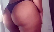 Hey, is that big booty Latina Isabella teasing her ass and tits in part 2 of this homemade amateur scene?