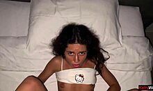 Stepbrother Fucked Wet Pussy in Hello Kitty Panties, Oh My!