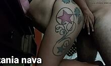 واو! طانيا نافا تفشخ عميلها مرتين في جلسة متوحشة