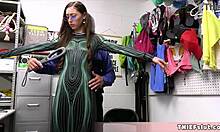 She stole a costume, now pay with tight pussy