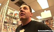 Yo, check this milf Audrianna Angel taking dick in a hot threesome with two amateurs! She’s bent over getting pounded hard.