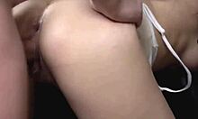 adorable tiny teen's juicy cunt and tight asshole drilled hard