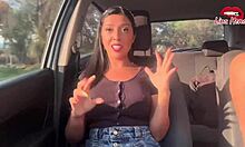 Squirt Fun in Boyfriend's Car