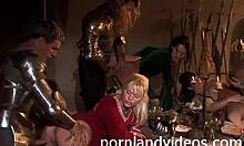 Crazy Orgy Fuck In The Castle