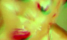 Busty oiled blonde masturbates with toys to orgasm in german amateur session