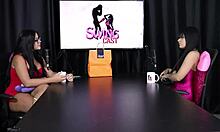 Oh Wow, That Menage Is So Hot And Licking Pussy Tips Are Amazing! Tata Sheer Red Explains.