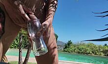 Amateur couple pissing compilation